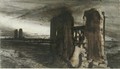 Ruins in a Landscape - Victor Hugo