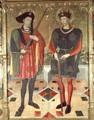 St Abdon and St Sennen martyrs who died in Rome - Jaume Huguet