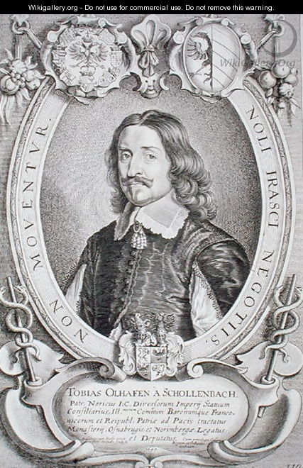 Tobias Oelhafen van Schollenbach 1601-66 - (after) Hulle, Anselmus van
