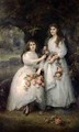 Portrait of the Daughters of the Duke of Manchester - Edward Hughes