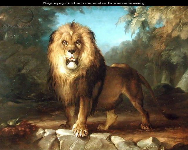A Lion - William Huggins
