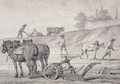 Ploughing the Fields - Jean-Baptiste Huet