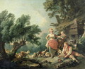 Pastoral Scene - Jean-Baptiste Huet