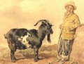 Boy and Goat - William Henry Hunt