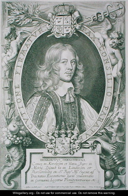 Bengt Gabrielsson Oxenstierna 1623-1702 - (after) Hulle, Anselmus van
