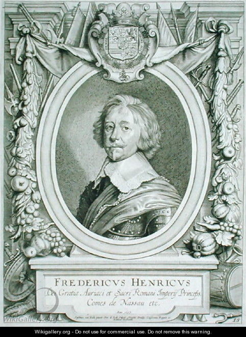 Frederick Henry 1584-1647 Count of Nassau Dillenburg - (after) Hulle, Anselmus van