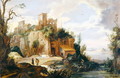 Italian landscape with Ruins - Pieter van der Hulst