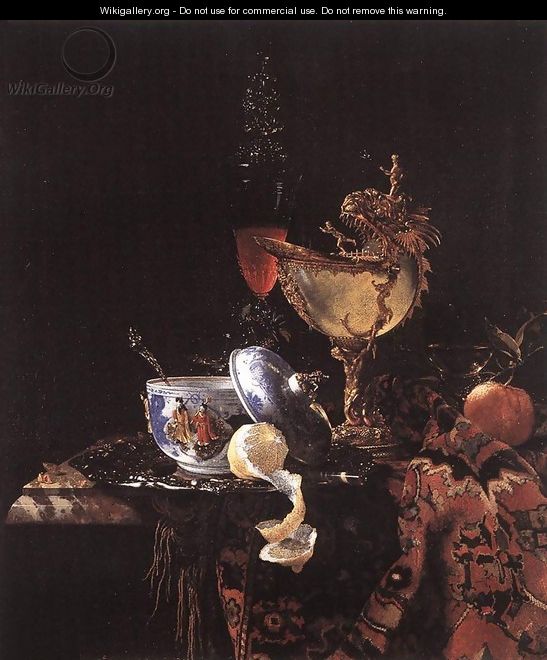 Still-Life with a Nautilus Cup 1662 - Willem Kalf Still-Life with a Nautilus Cup 1662 - Willem Kalf