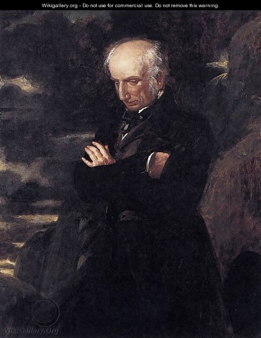 Wordsworth on Helvellyn 1842 - Benjamin Robert Haydon