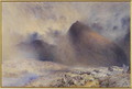 Mount Snowdon through Clearing Clouds - Alfred William Hunt