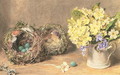 Spring Flowers and Birds Nests - William Henry Hunt