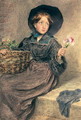 The Flower Girl - William Henry Hunt