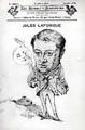 Caricature of Jules Laforgue 1860-1887 - Emile Laforgue