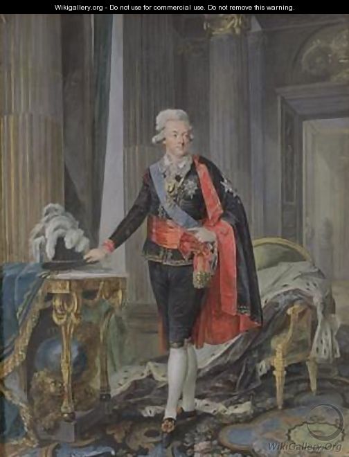 King Gustav III of Sweden 1746-92 - Niclas II Lafrensen