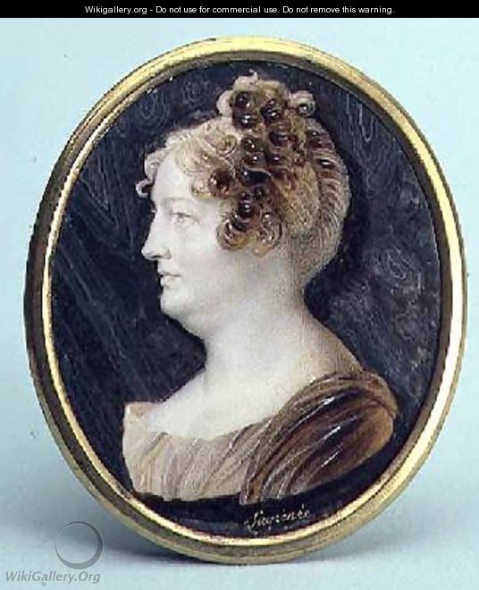 Portrait of Maria Alekseyevna Naryshkina - Anthelme Francois Lagrenee
