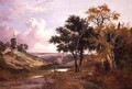 Landscape with a Windmill - John Berney Ladbrooke