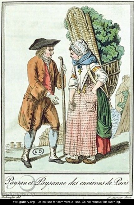 Peasants from the Paris Region - L.F. Labrousse