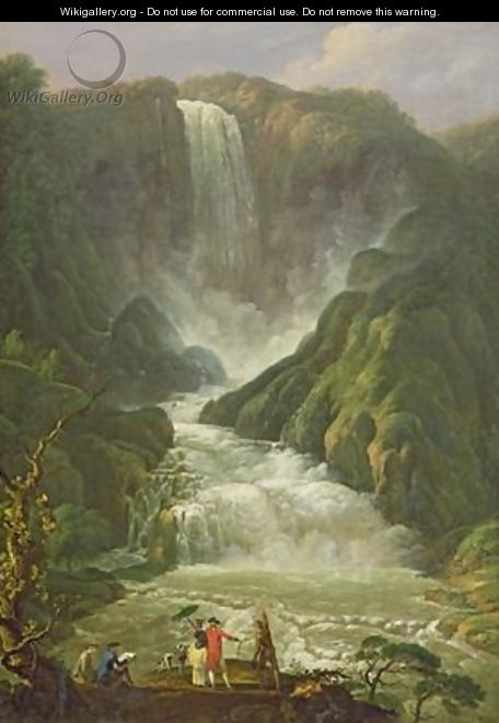 The Falls of Terni - Carlo Labruzzi
