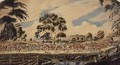 Burke and Wills Expedition at the Campaspe near Barnadown - George Lacy