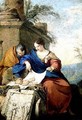 The Holy Family at Rest - Laurent de La Hyre