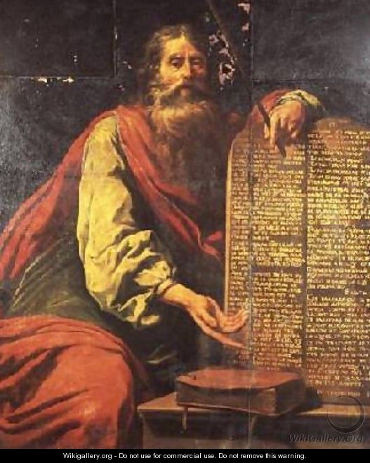 Moses and the Tablets of the Law - Laurent de La Hyre