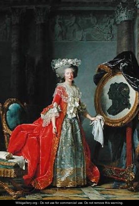 Portrait of Adelaide de France - Adelaide Labille-Guyard