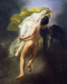 Boreas abducting Oreithyia - Joseph Ferdinand Lancrenon