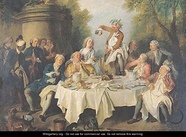 The Ham Lunch 2 - Nicolas Lancret
