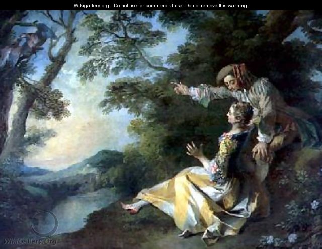 Lovers in a Landscape - Nicolas Lancret