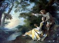 Lovers in a Landscape - Nicolas Lancret