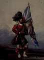 An Ensign of the 75th Highlanders - Eugene Louis Lami