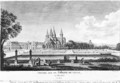 View of Cluny Abbey - Jean-Baptiste Lallemand