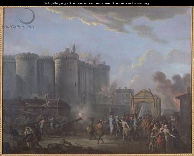 The Arrest of the Governor of the Bastille - Jean-Baptiste Lallemand