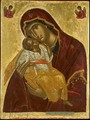 Icon of the Virgin of Tenderness - Emmanuel Lambardos