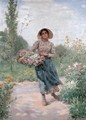 Picking flowers - Albert Lambert