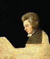 Portrait of Wolfgang Amadeus Mozart 1756-91 at the Piano - Joseph Lange