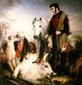 Scene in Chillingham Park Portrait of Lord Ossulston - Sir Edwin Henry Landseer