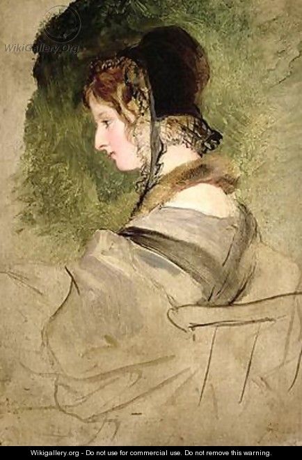 Portrait of a Woman - Sir Edwin Henry Landseer