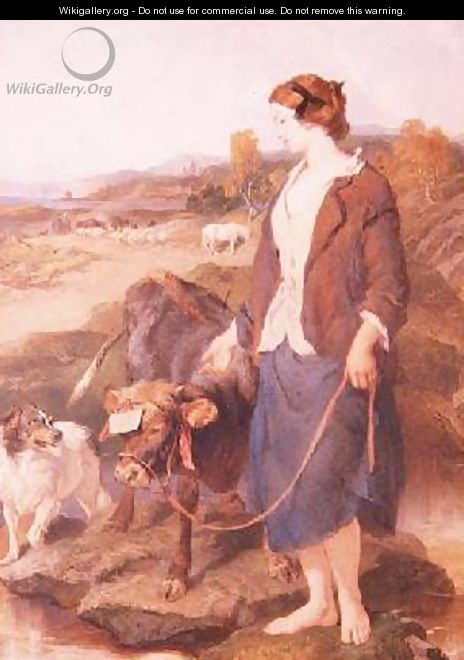 The Prize Calf - (after) Landseer, Sir Edwin