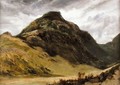 A Highland Landscape possibly a view of Glencoe - Sir Edwin Henry Landseer