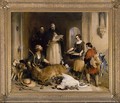 Scene in the olden time at Bolton Abbey - Sir Edwin Henry Landseer