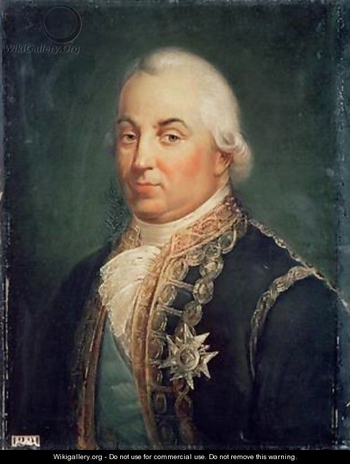 Pierre de Suffren Saint Tropez 1729-88 Vice Admiral of France - Francois Vincent Mathieu Latil