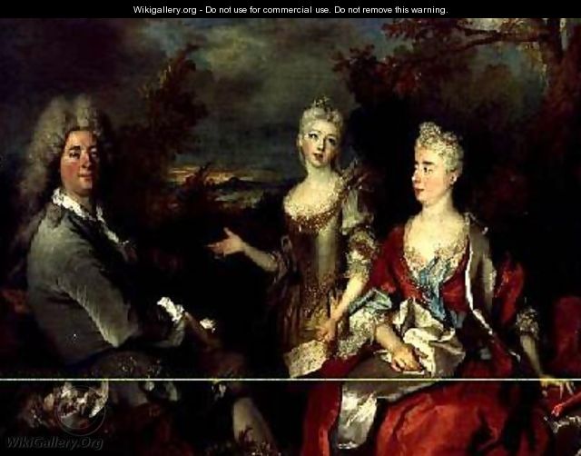 Family Portrait - Nicolas de Largilliere