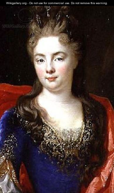Portrait of Anne Genevieve of Levis Ventadour Princess of Rohan - Nicolas de Largilliere