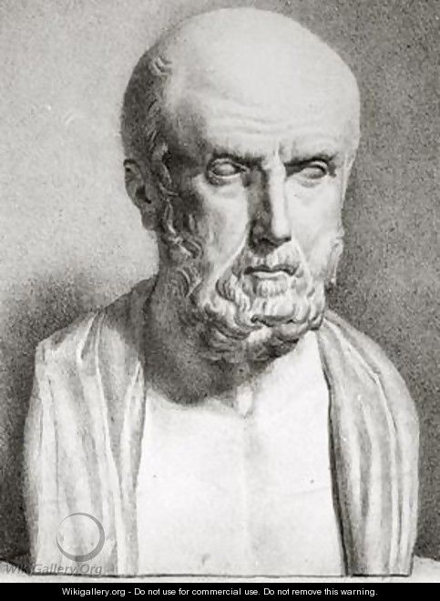 Portrait of Hippocrates 2 - Langlume