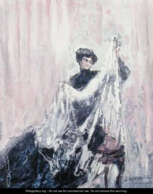 Woman in Black - Pierre Laprade