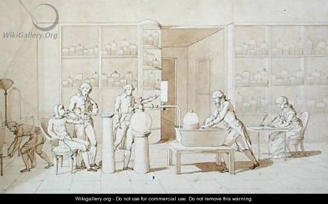 Antoine Lavoisier 1743-94 and his Experiments into Respiration 2 - Marie Anne Pierrette Lavoisier