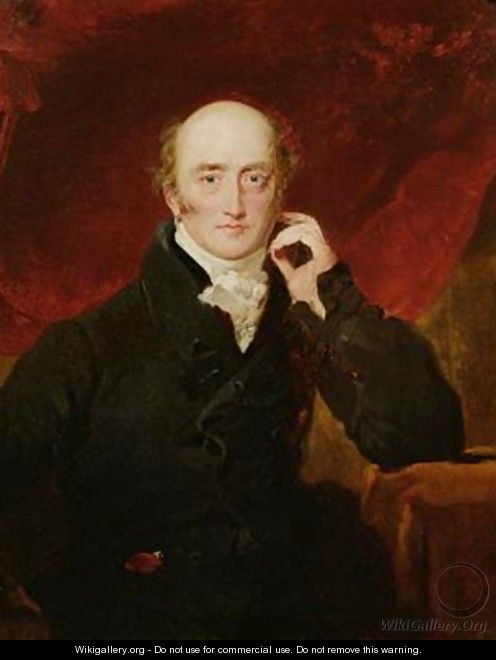 Portrait of George Canning 1770-1827 - (after) Lawrence, Sir Thomas