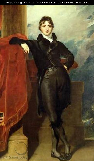 Lord Granville Leveson Gower Later 1st Earl Granville - Sir Thomas Lawrence