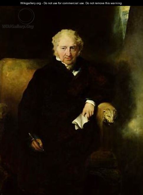 Portrait of Henry Fuseli Johann Heinrich Fussli - Sir Thomas Lawrence